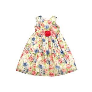 Marmellata Little Girl's Floral Flouncy Party Dress Size 6X